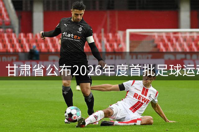 甘肃省公布2026年度首批足球运动员等级名单